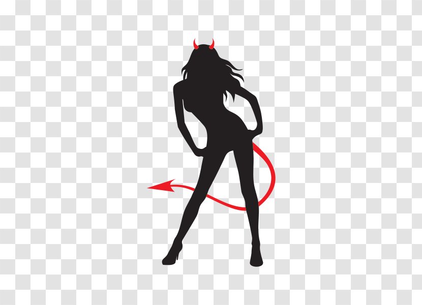 Devil Demon Woman - Logo Transparent PNG