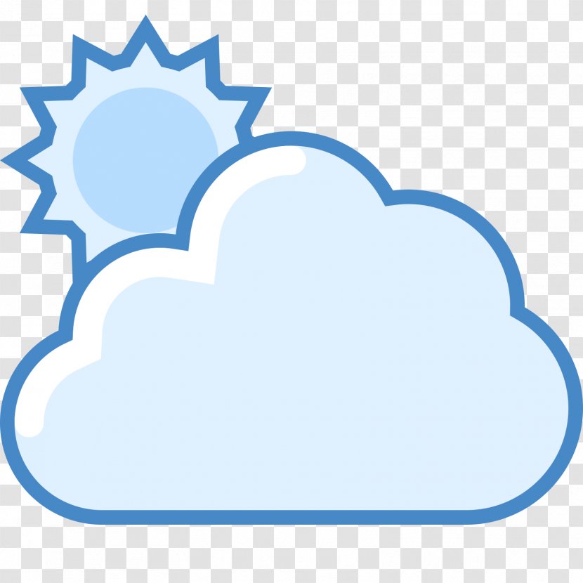 Cloud - Blue Transparent PNG