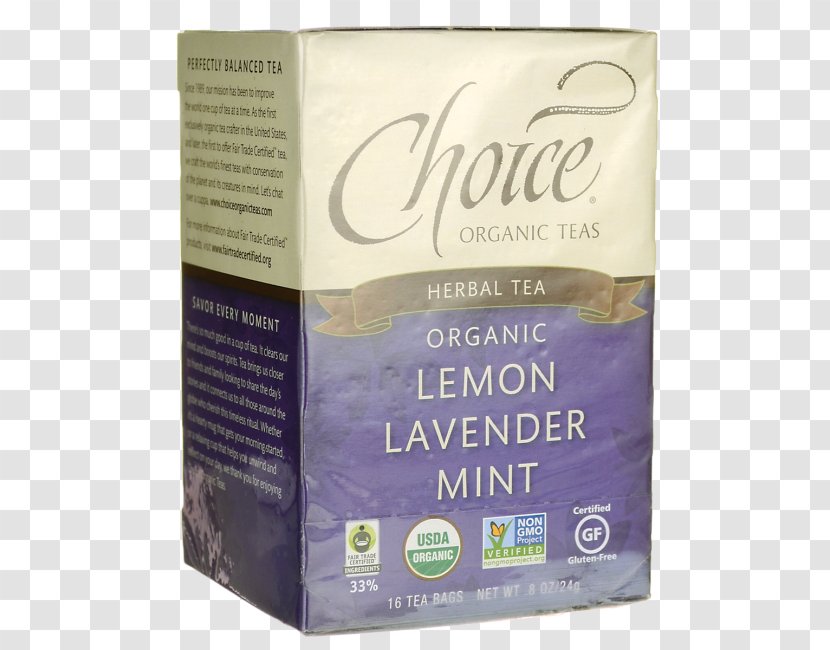 Green Tea Organic Food Matcha Genmaicha - Brand - Lavender Transparent PNG