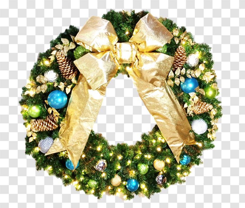 Wreath Christmas Ornament Jewellery - Decoration Transparent PNG