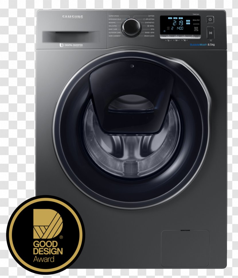Washing Machines Samsung AddWash WW85K5410WW Combo Washer Dryer - Machine Transparent PNG