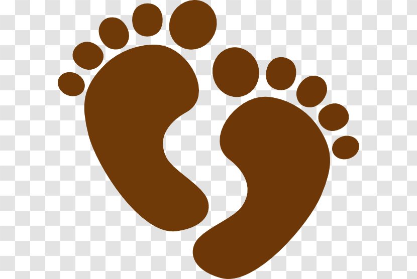 Footprint Infant Clip Art - Foot - Happy Feet Cliparts Transparent PNG