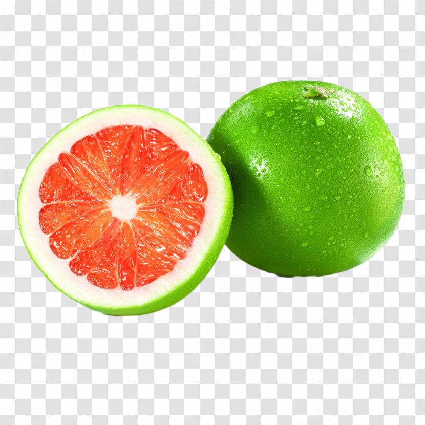 Grapefruit Juice Pomelo Food Eating - Key Lime - Cut Peel Transparent PNG