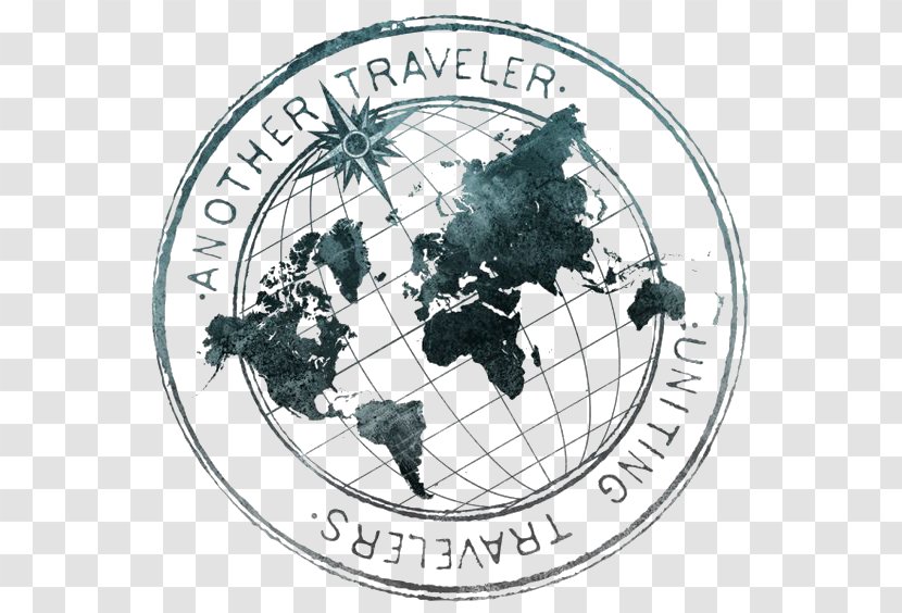 Globe World Map Tattoo Transparent PNG