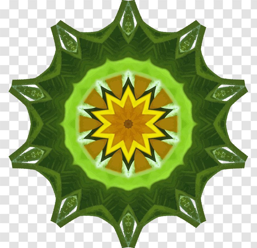 Green - Kaleidoscope Transparent PNG