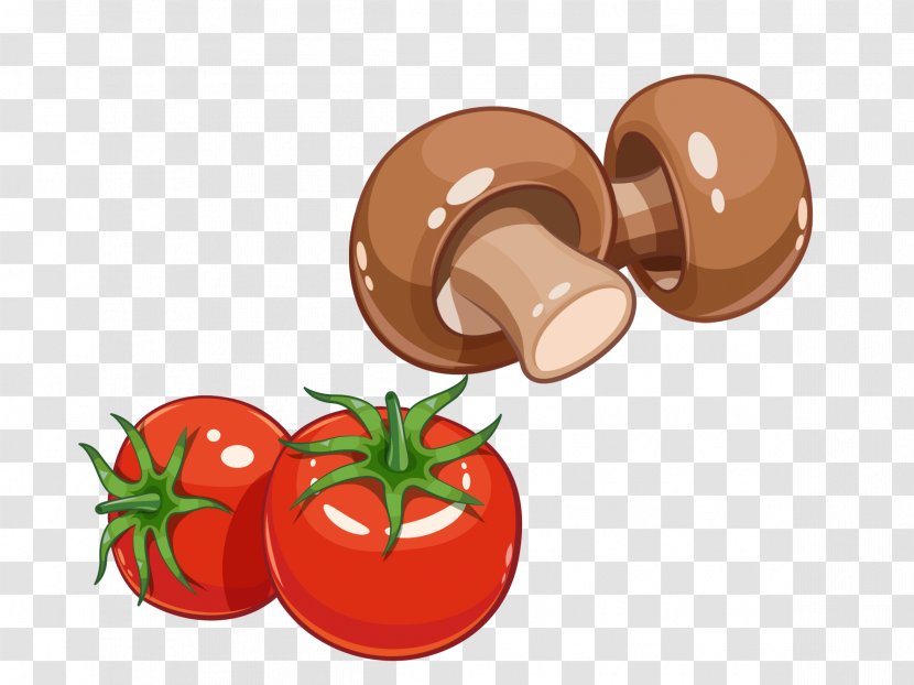 Euclidean Vector Mushroom Royalty-free Illustration - Vegetable - Vegetables Transparent PNG