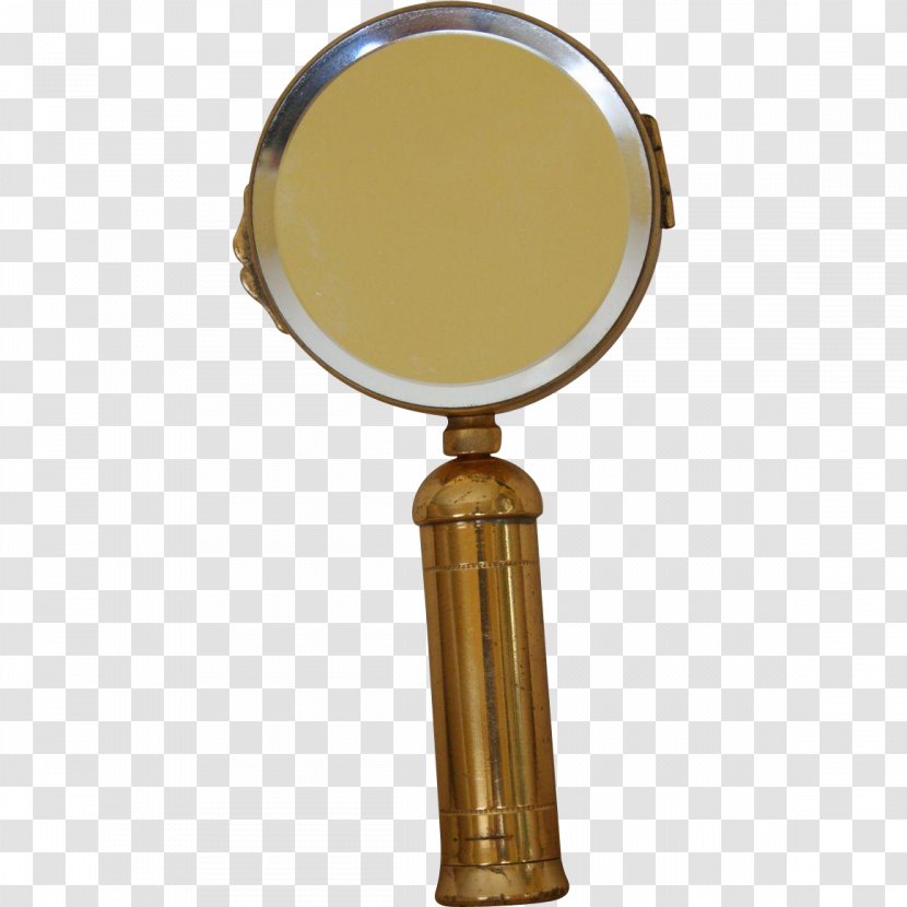 Magnifying Glass Mirror Compact - Collectable Transparent PNG