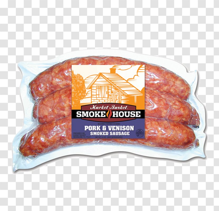 Smokehouse Tasso Ham Bratwurst Sausage - Bologna Transparent PNG