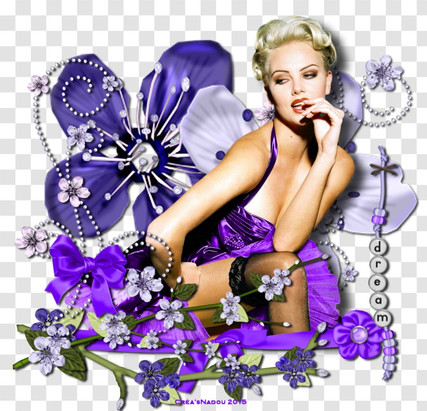 Floral Design Cut Flowers Fairy - Purple - Flower Transparent PNG