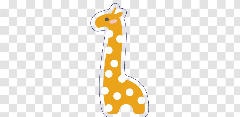 Giraffe Cartoon Pattern - Giraffidae Transparent PNG