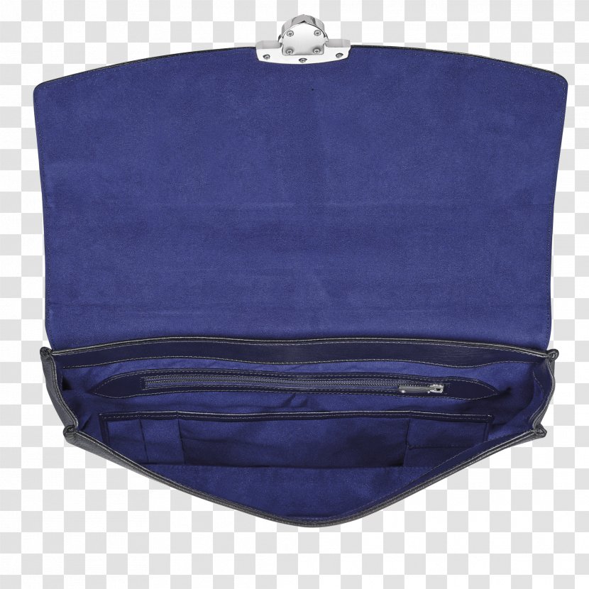 Handbag Briefcase S. T. Dupont Leather - Purple - Opened Transparent PNG