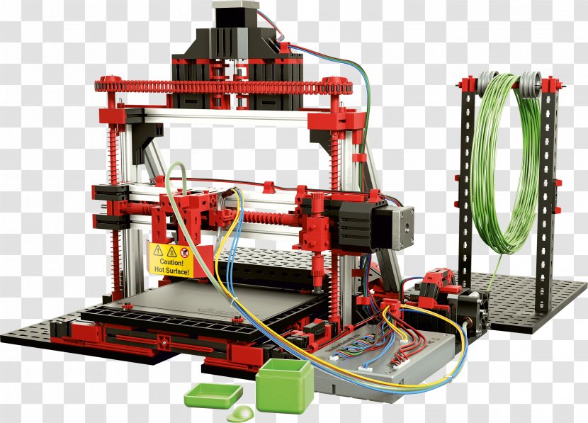 Fischertechnik Education 3D Printer 17071 Printing Transparent PNG