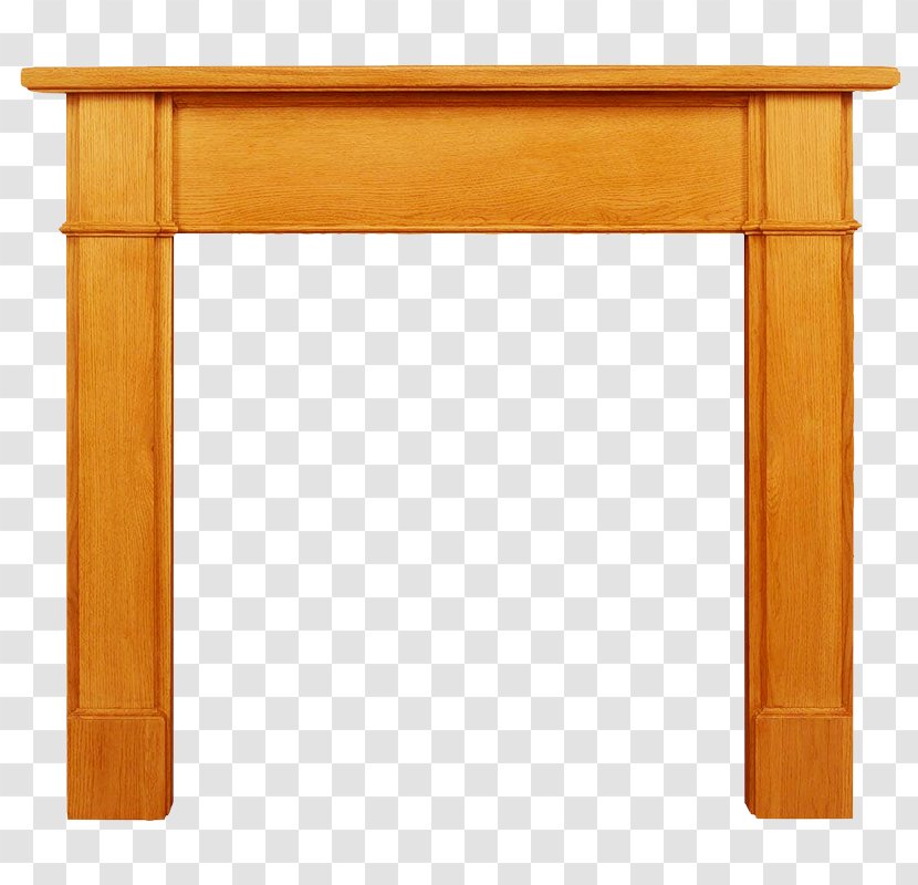 Table Fireplace Mantel Wood - Room - Wooden Small Transparent PNG