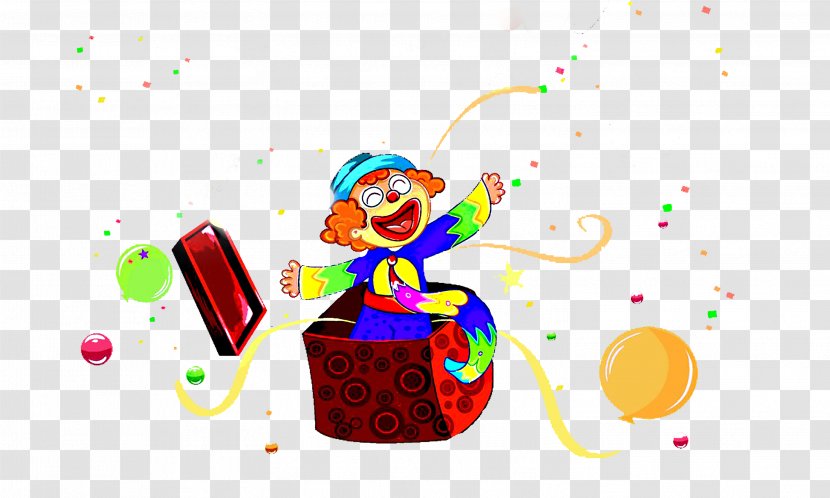 Birthday Cake Happy To You Wish Gift - Text - Fool 's Day Clown In The Box Transparent PNG