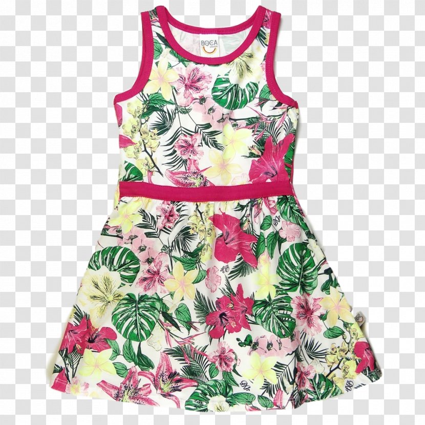 Sleeveless Shirt Dress Clothing Boca Grande Children's Fashion - Flower Transparent PNG
