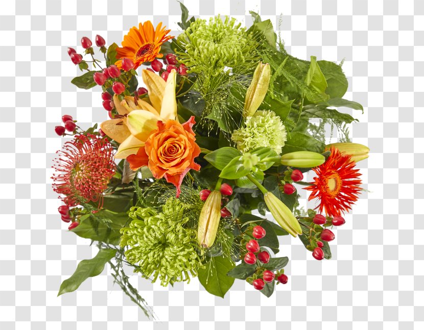 Floral Design Flower Bouquet Cut Flowers Bruidsboeket - Birthday Transparent PNG