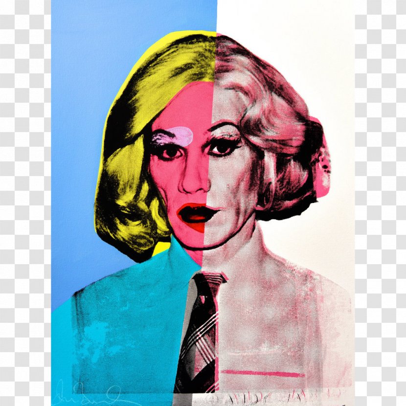 Modern Art Poster Pink M - Andy Warhol Transparent PNG
