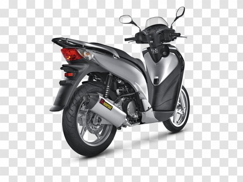 Exhaust System Honda Scooter Car Wheel Transparent PNG