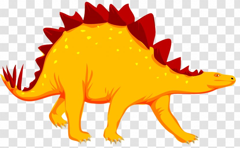 Triceratops Stegosaurus Dinosaur Clip Art - Royaltyfree - Chinese Dragon Clipart Transparent PNG