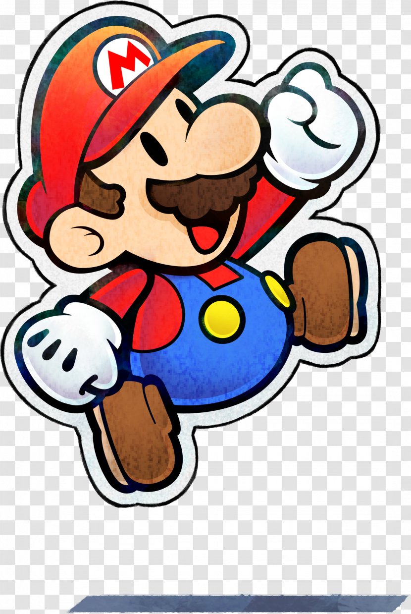 Mario & Luigi: Paper Jam Superstar Saga Super Bros. - Bros - Splash Badge Transparent PNG