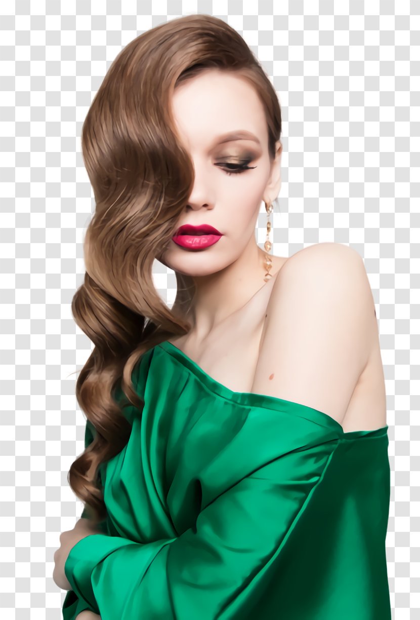 Hair Cartoon - Joint - Fashion Design Satin Transparent PNG