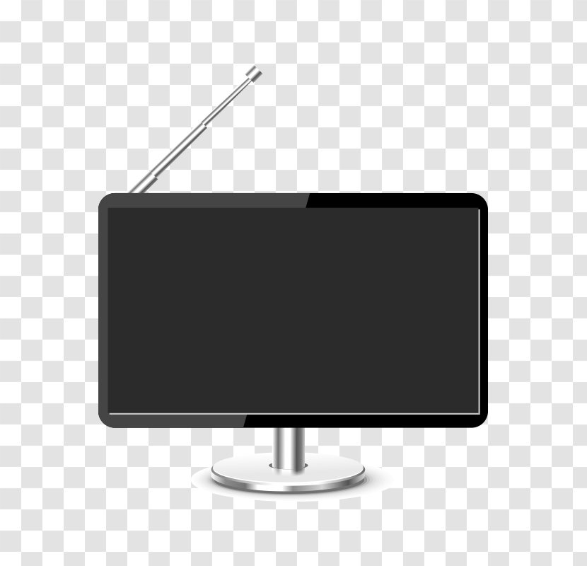 Television Computer Monitor - Cartoon - TV Set Transparent PNG