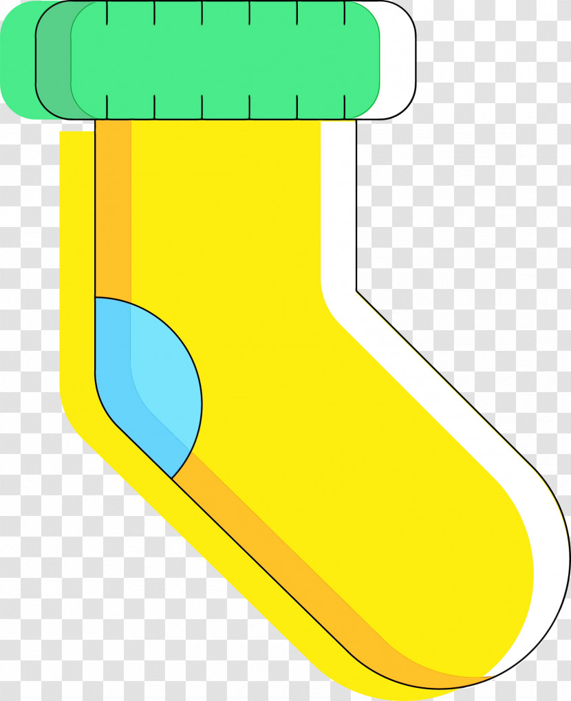 Yellow Line Playground Slide Transparent PNG