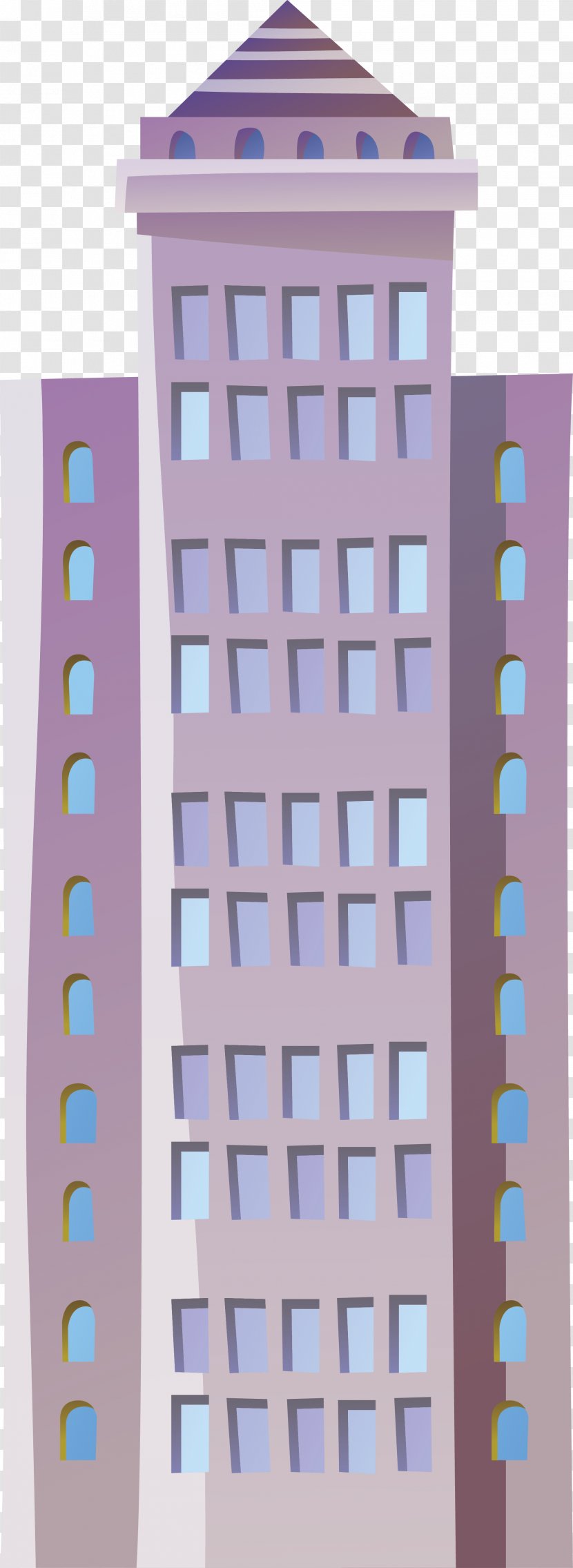 Building Facade Business - Red Office Transparent PNG
