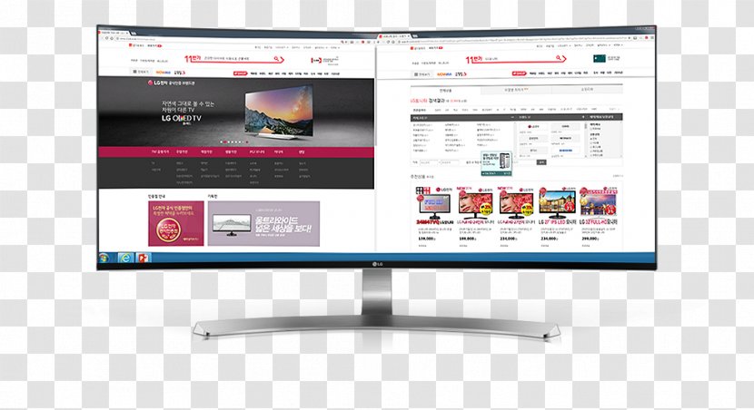Computer Monitors Video Display Device EBay Korea Co., Ltd. Multimedia - Technology - Mall Promotion Transparent PNG