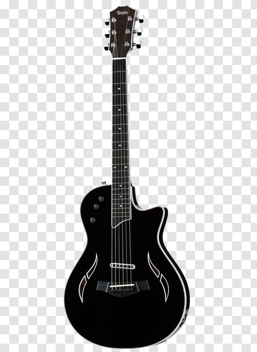 Taylor T5 Guitars Musical Instrument Flame Maple Acoustic-electric Guitar - Frame - Black Transparent PNG
