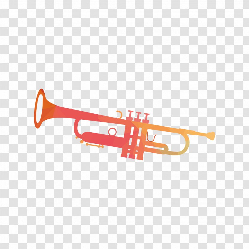 Musical Instrument Trumpet Guitar - Frame - Color Transparent PNG