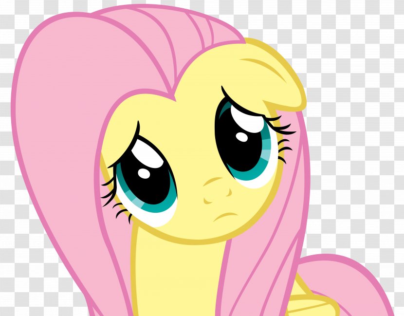 Fluttershy Pony YouTube Sadness DeviantArt - Tree - Depressed Vector Transparent PNG