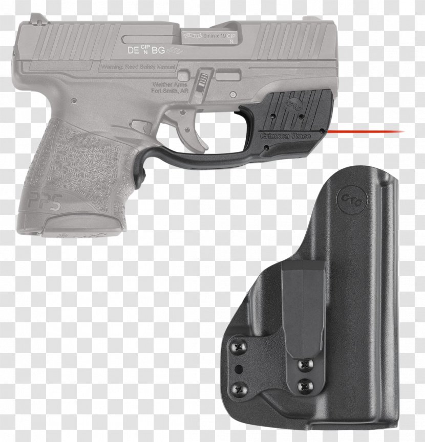 Springfield Armory Gun Holsters HS2000 Walther PPS Sight - Crimson Trace Transparent PNG
