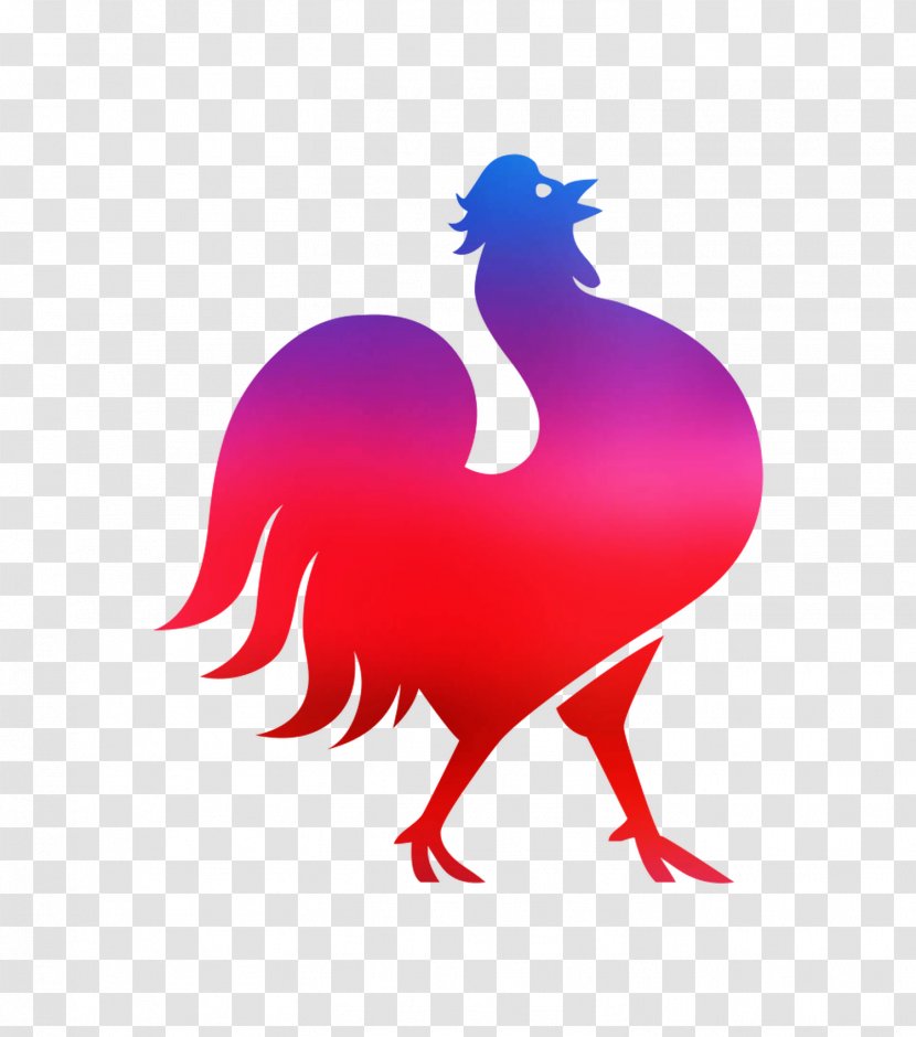 Rooster Chicken Bird Beak Heart - M095 Transparent PNG