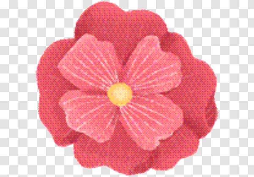 Pink Flower Cartoon - Perennial Plant - Impatiens Transparent PNG