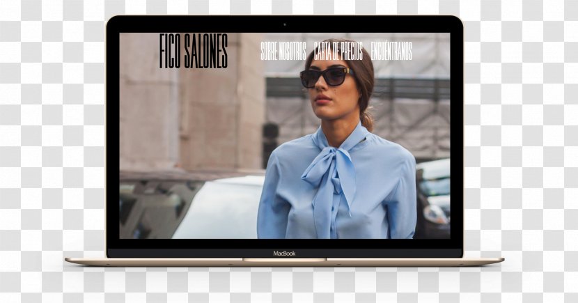 FICO SALONES Woman Web Design Page - Gadget Transparent PNG