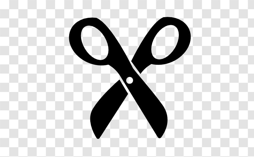Scissors Download Icon - Black And White Transparent PNG