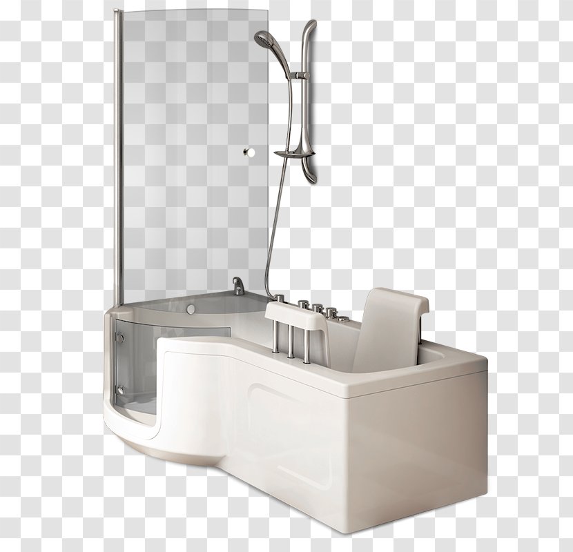 Bathtub Baignoire à Porte Shower Bathroom Door - Plumber Transparent PNG