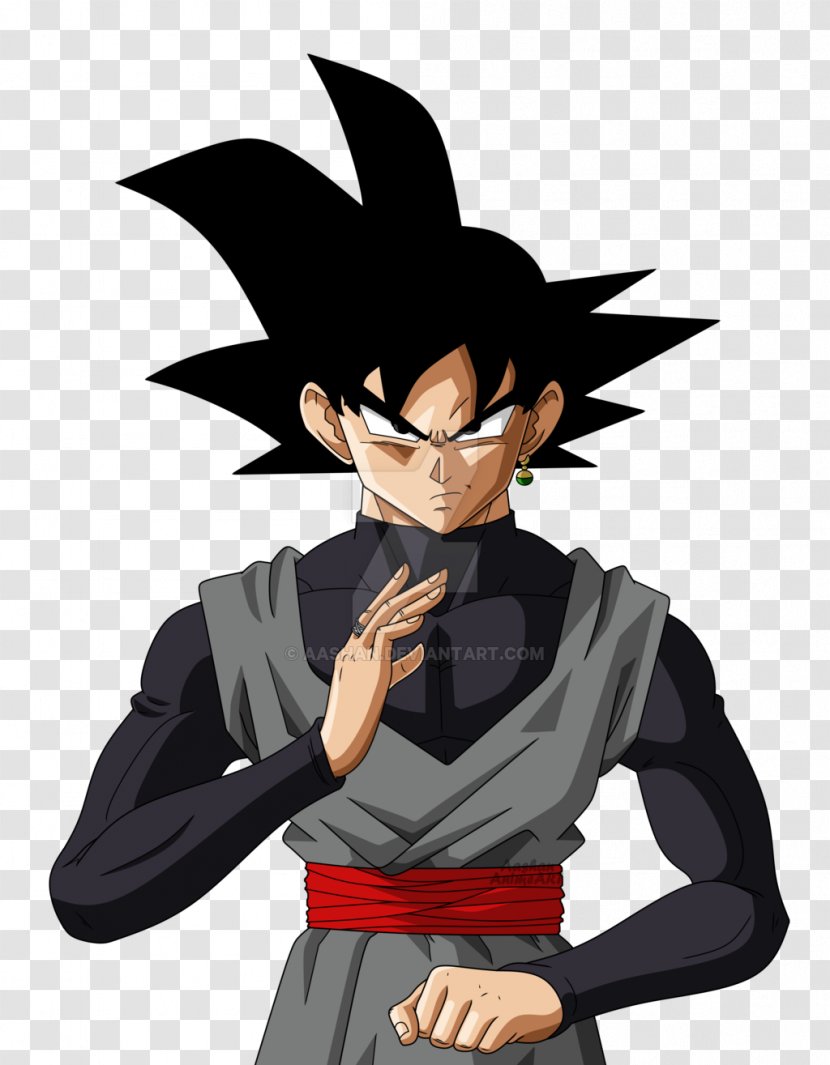 Goku Black Goten Super Saiya - Cartoon - Fighting Transparent PNG