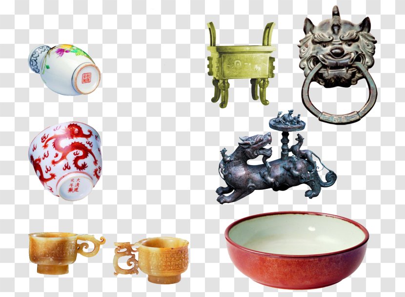 China Antique Porcelain - Printing Transparent PNG