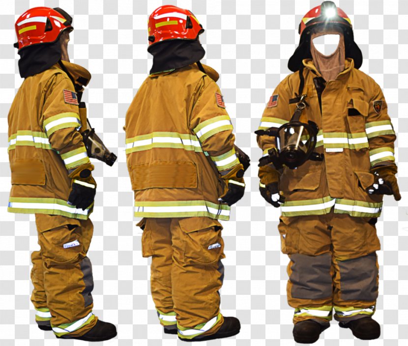 Stock Photography Firefighter Credit Personal Protective Equipment - Suit Transparent PNG