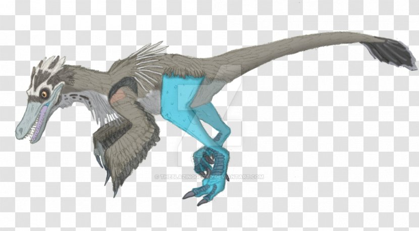 Velociraptor Austroraptor Feathered Dinosaur Animal Dromaeosaurids - Art - Indricotherium Transparent PNG