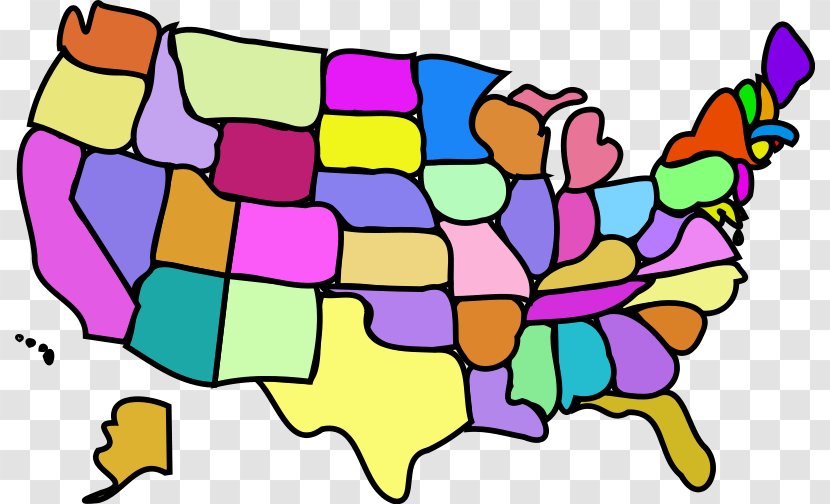 United States Cartoon Drawing Clip Art - World Map Transparent PNG