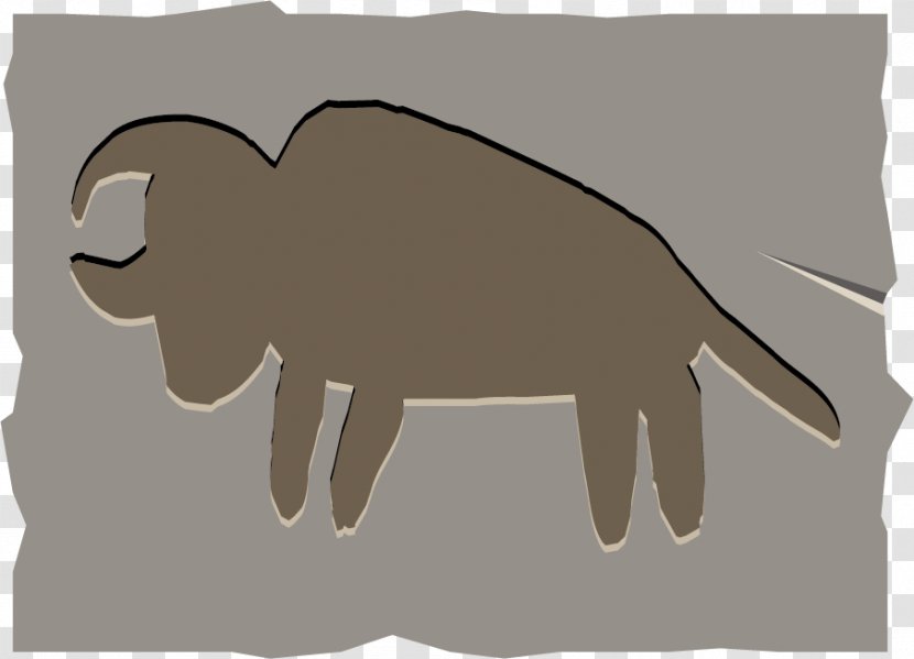 Cattle Canidae Dog Illustration - Like Mammal - Free To Pull The Material Rhino Image Transparent PNG