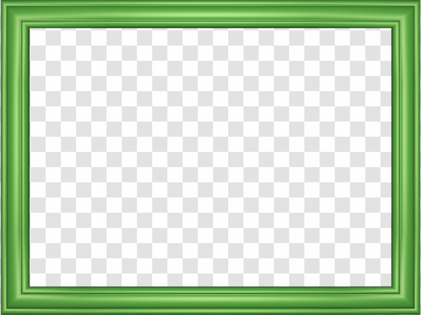 Window Board Game Square Area Pattern - Green Border Frame Transparent Background Transparent PNG