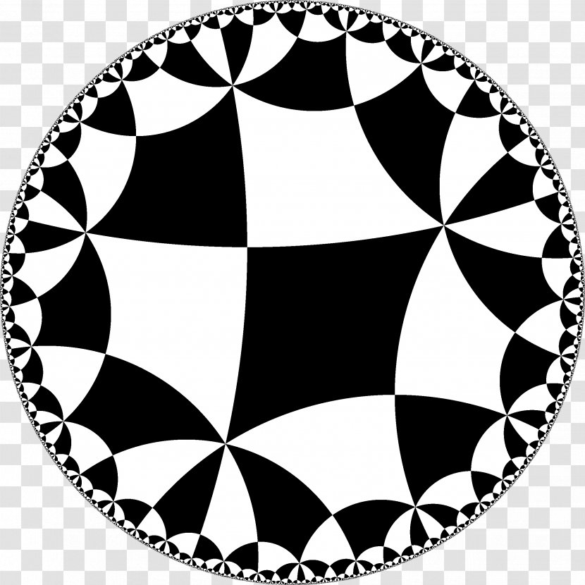 Kite Euclidean Geometry Circle Quadrilateral - Black And White Transparent PNG