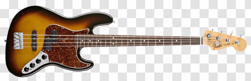 Fender Jazz Bass Guitar Musical Instruments Corporation V Precision - Cartoon Transparent PNG