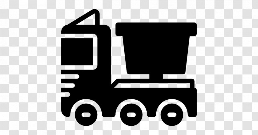 Car Garbage Truck Logo - Black Transparent PNG