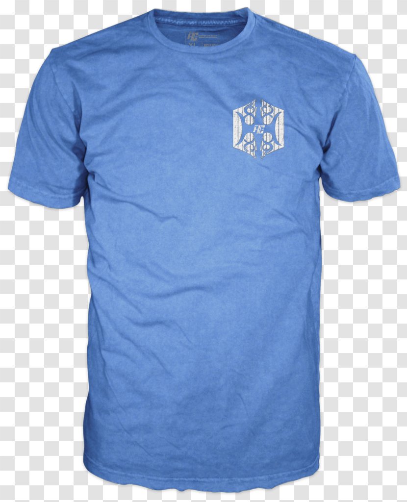 T-shirt Camp Shirt Hoodie Clothing - Blue - T Branding Transparent PNG