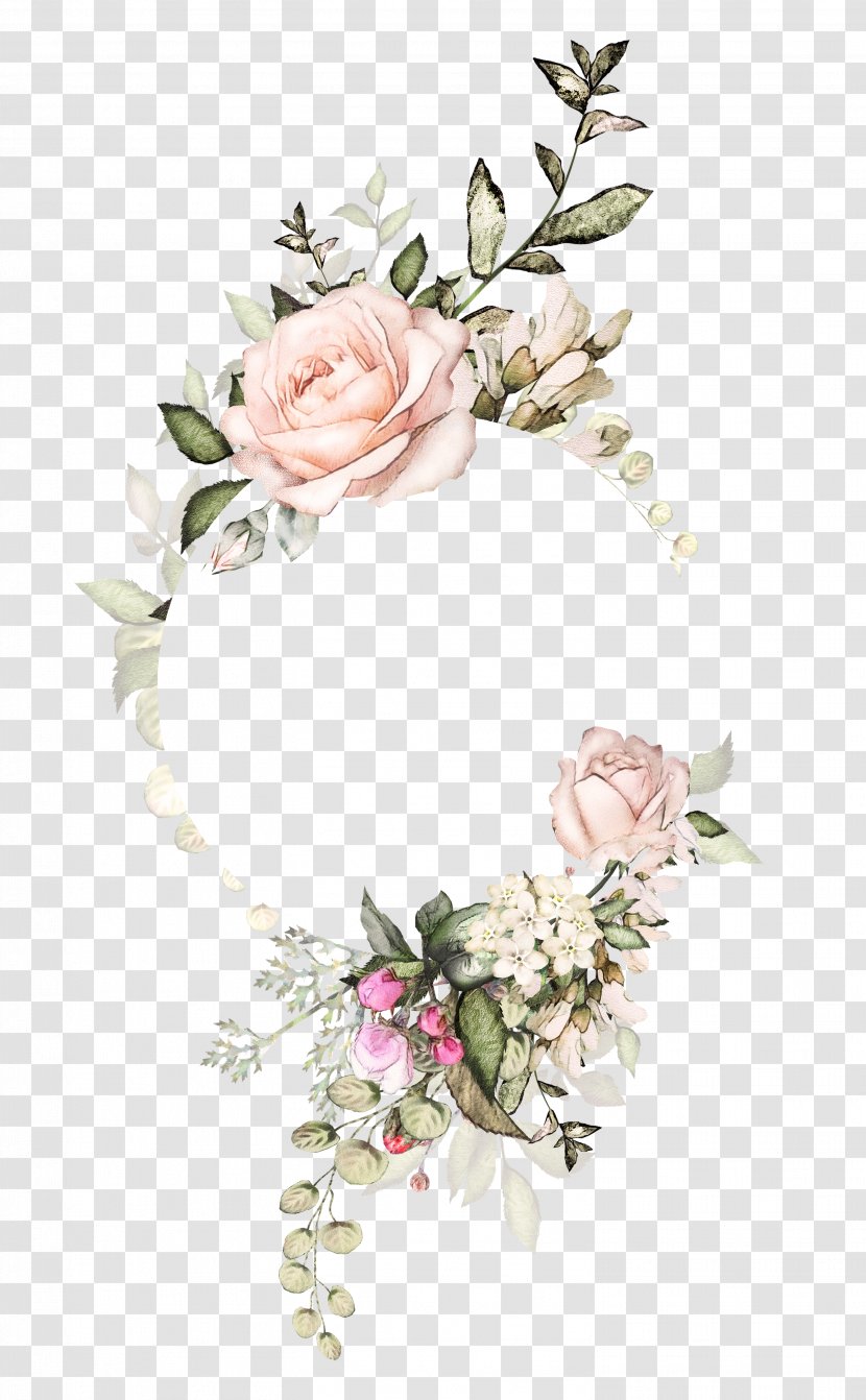 Floral Design Wedding Invitation Watercolor: Flowers Convite - Picture Frames - Flower Transparent PNG